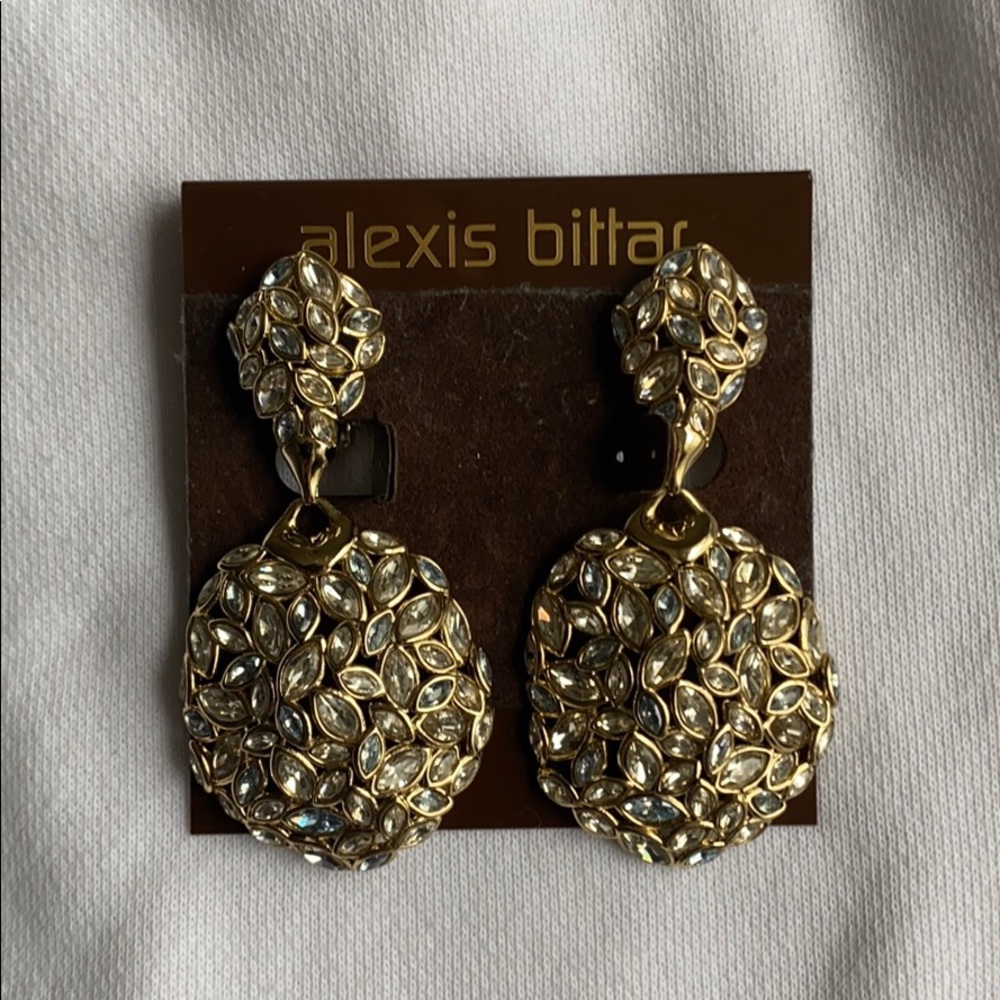 Alexis Bittar Crystal Drop Earrings